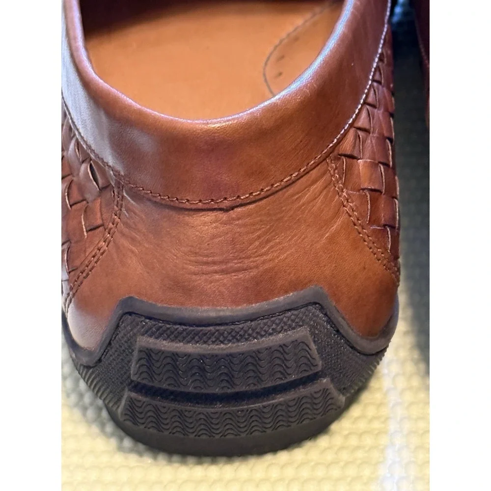 flag ltd napa glove Men's Brown Leather Loafer Size 11.5M Classic Brazil Preppy